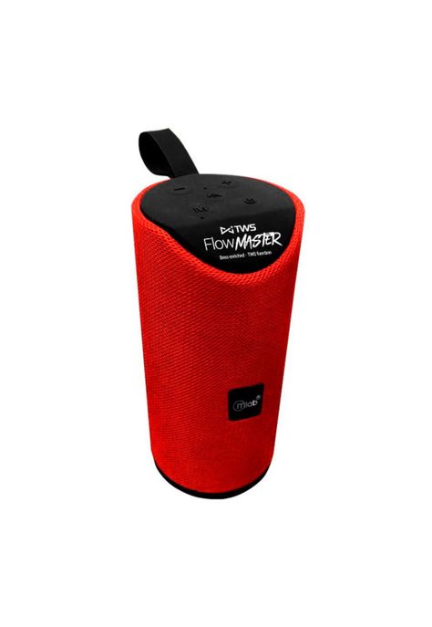 Parlante Mlab Flow Master 8858 Bluetooth Usb Fm Rojo-1