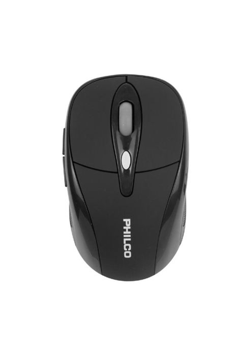 Mouse Inalámbrico Negro 3 Botones DPI 1000 1 millón de clicks Philco -0