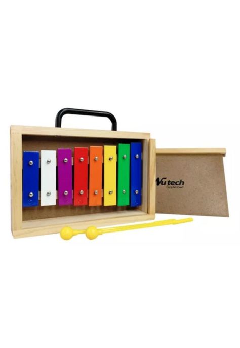 Metalófo Niños Nutech 8 Notas Colorido-0