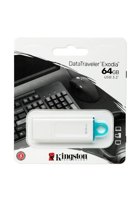 Pendrive USB Kingston DataTraveler Exodia 64GB 3.2 Gen 1-3
