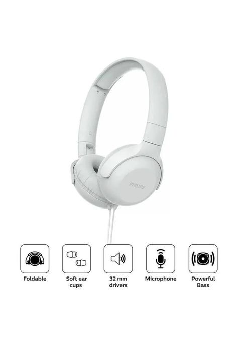 Audifonos Philips TAUH201WT/00 Over Ear Manos Libres-1