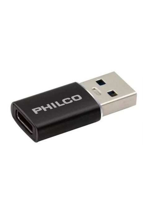 Adaptador PHILCO USB-C (H) a USB-A (M),  USB 3.1-0