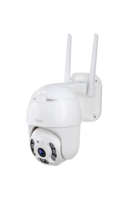 Camara De Seguridad Ip Mlab Head View 9259 1080p Outdoor Color Blanco-0