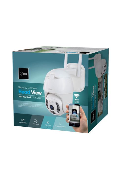 Camara De Seguridad Ip Mlab Head View 9259 1080p Outdoor Color Blanco-4