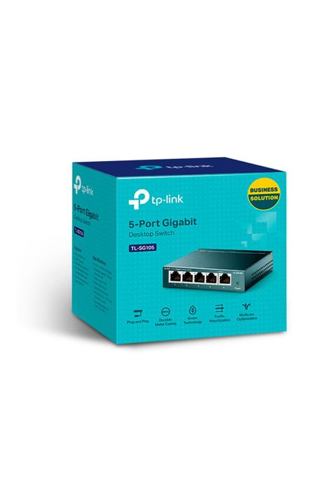 Switch Tp-Link 5 Puertos Gigabit Tl-Sg105 High Performance Tp-Link-1