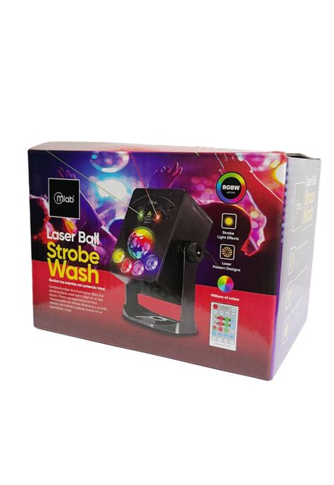 Luz para Fiesta Laser Ball Mlab 9425 Strobe Wash-1