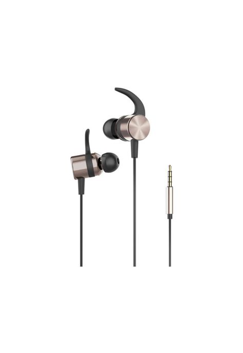Audifono In Ear Metalico Dorado DHH-3114 HP-1