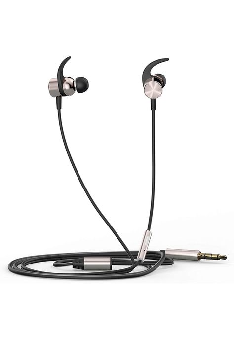 Audifono In Ear Metalico Dorado DHH-3114 HP-2