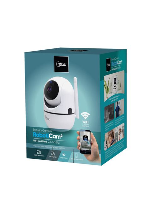Camara De Seguridad Ip Mlab Roboticam2 9257 1080p Wifi Ptz Color Blanco-4