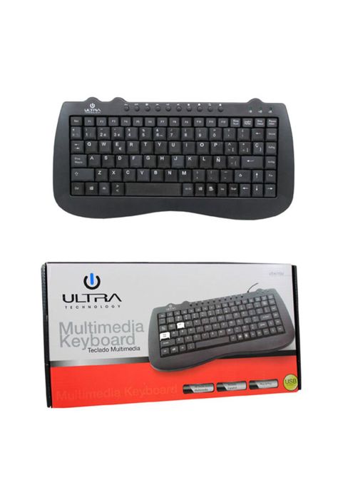Teclado Multimedia K115 Usb Mini-0