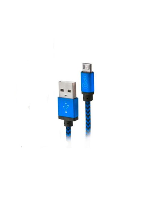 Cable Usb A Micro Usb Azul Mlab 1mts-0