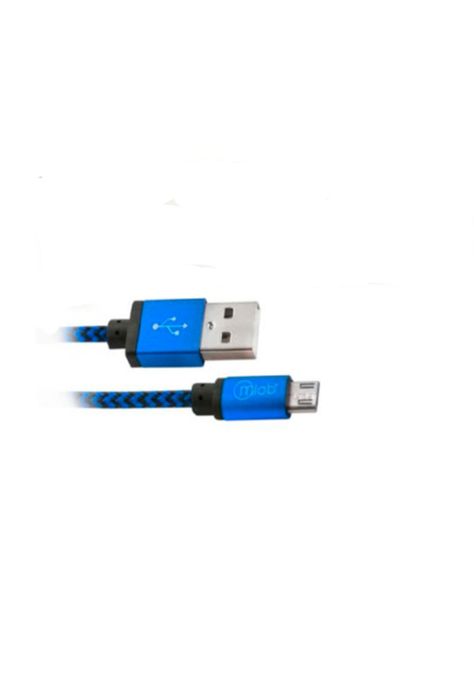 Cable Usb A Micro Usb Azul Mlab 1mts-2