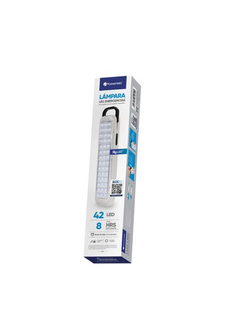 Powerlab Lampara De Emergencia 42 Led-2