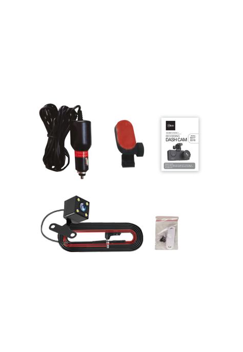 Camara de Auto Mlab 9318 DVR FHD 3 cámaras Front 1080p/ inside 720p/ back 720p-3