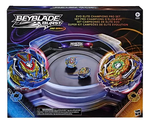 Beyblade Burst Pro Champions Estadio + 2 Trompos Hasbro -1