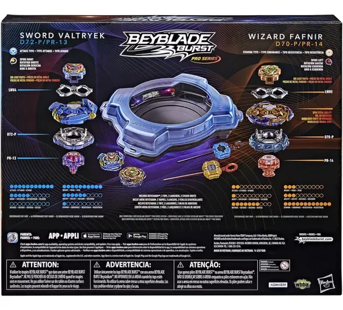 Beyblade Burst Pro Champions Estadio + 2 Trompos Hasbro -2
