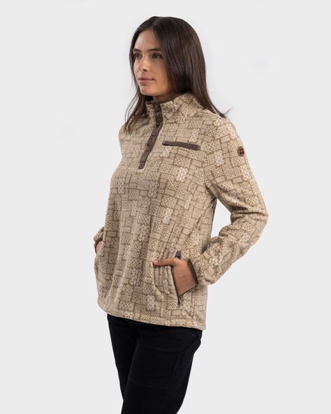 Polar Pullover Eco Abuka Mujer Print ET1 Gnomo-1