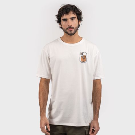 Polera Eco P-13 Hombre White Gnomo-0