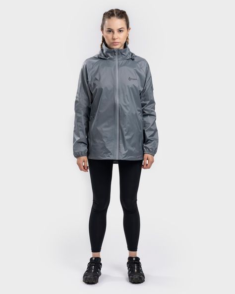 Cortaviento Impermeable Leki Mujer Light Grey Gnomo-0