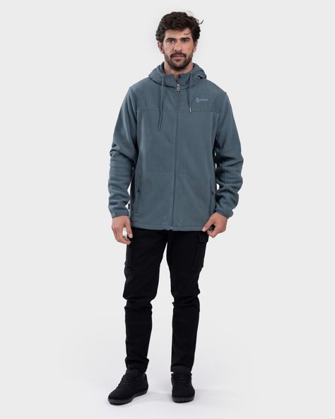 Polar Hoodie Eco Hovenir Hombre Indigo Gnomo-0
