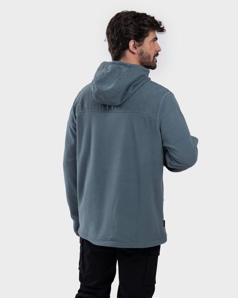 Polar Hoodie Eco Hovenir Hombre Indigo Gnomo-2
