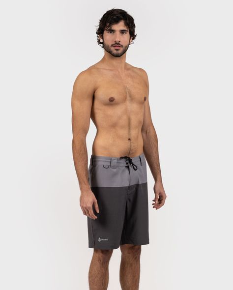 Traje de Baño Brankor Hombre Bitono DarkGrey Gnomo-0