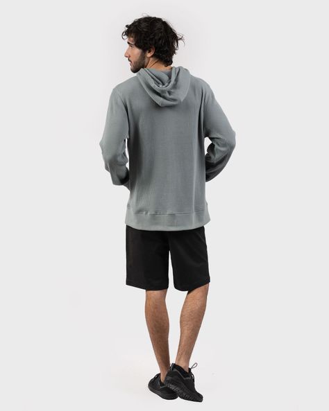 Poleron Hoodie Eco Paolok Hombre LightGreen Gnomo-1