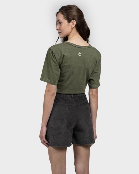 Short Cotelé Inkan Mujer Darkgrey Gnomo-2