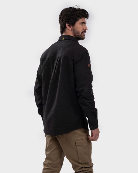 Camisa Talvot Black Hombre Gnomo-2