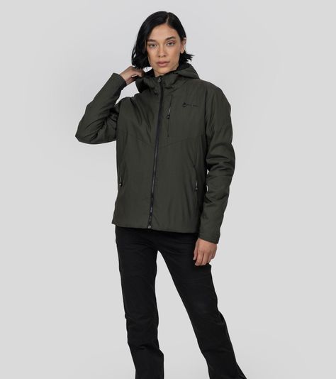 Chaqueta Welky Air Mujer StoneGreen Gnomo-1