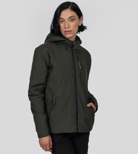 Chaqueta Welky Air Mujer StoneGreen Gnomo-0