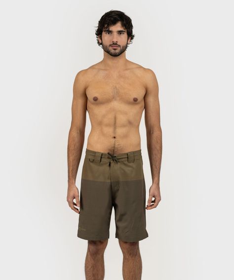 Traje de Baño Brankor Hombre Bitono OliveGreen Gnomo-0