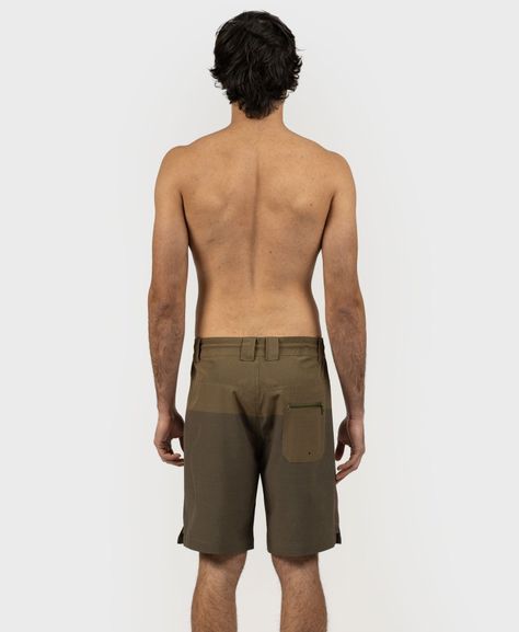 Traje de Baño Brankor Hombre Bitono OliveGreen Gnomo-1