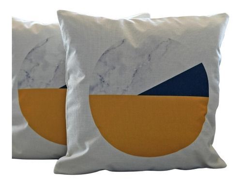 Fundas De Cojín Moon Crudo Set 2 Cuadrado 43x43cm Decoración-7