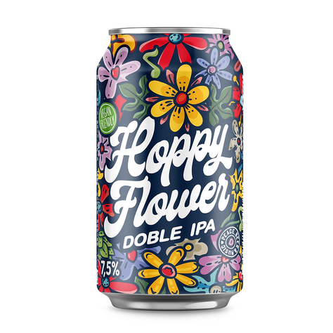 Pack 12 Cervezas Hoppy Flower Gluten Free Doble IPA 330cc-1