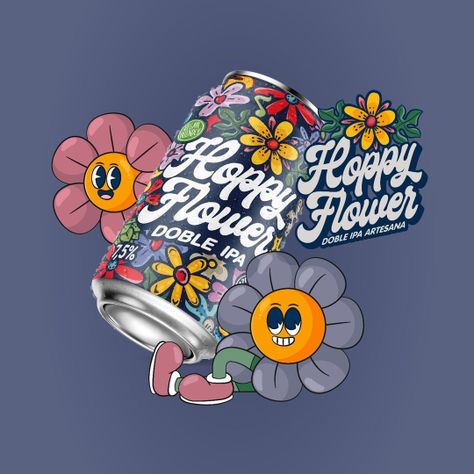 Pack 12 Cervezas Hoppy Flower Gluten Free Doble IPA 330cc-2