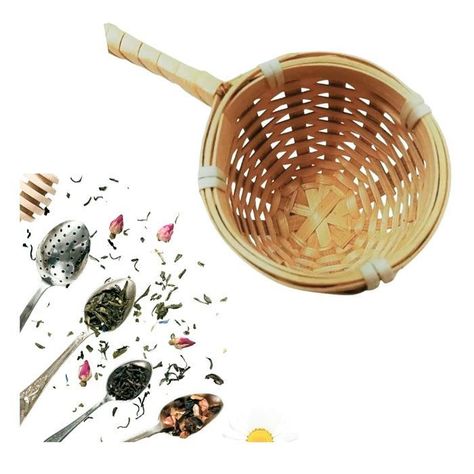 Filtro de bambú para té-1