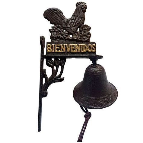 Campana de pared gallo-0