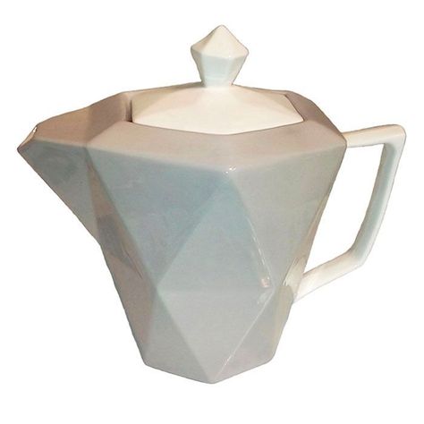 Tetera con diseño de porcelana-0