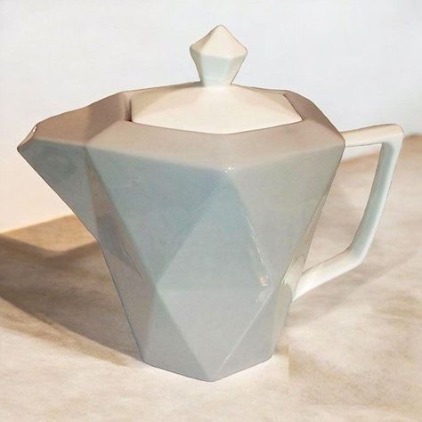 Tetera con diseño de porcelana-1
