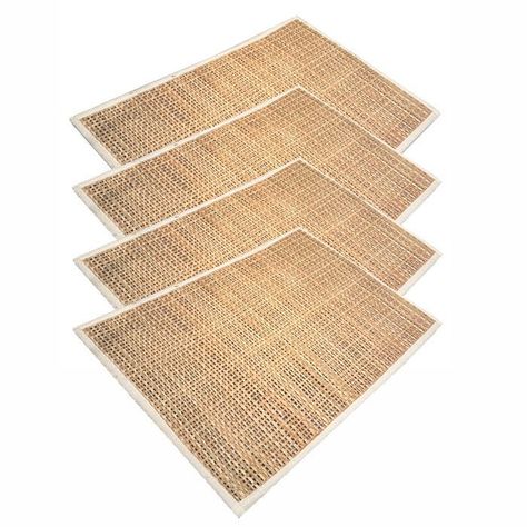 Individual Rectangular Set de 4-0