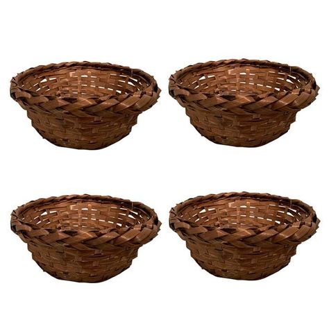 Cesta o Panera Redondas Set de 4-0