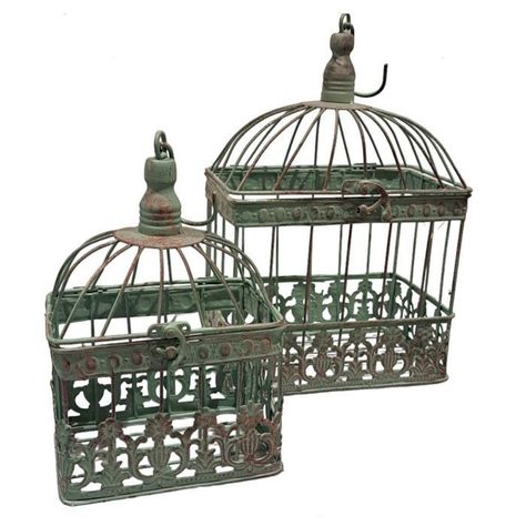 Jaula Decorativa Metal Set-0