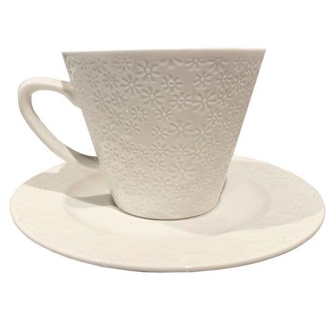 Taza con plato y lechero-1