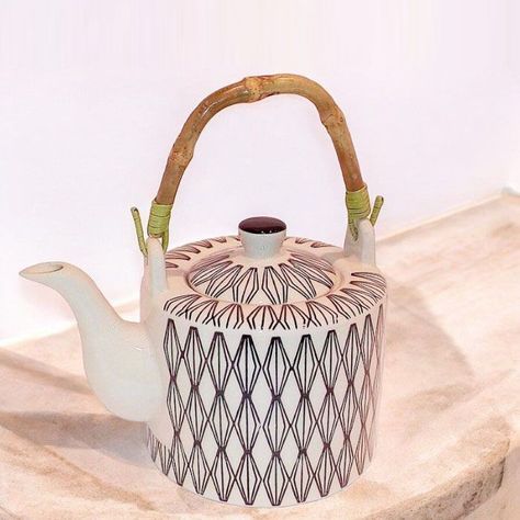 Tetera de porcelana para servir-1