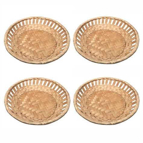 Set de 4 Paneras redondas-0