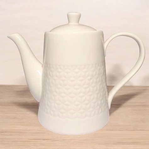 Tetera Blanca para Servir-1