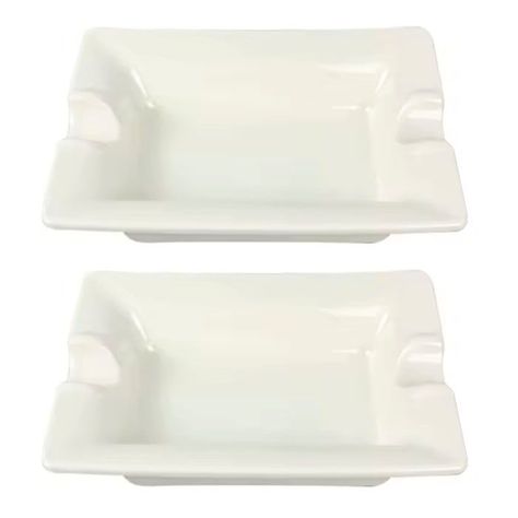 Pack De 2 Ceniceros De Porcelana-0