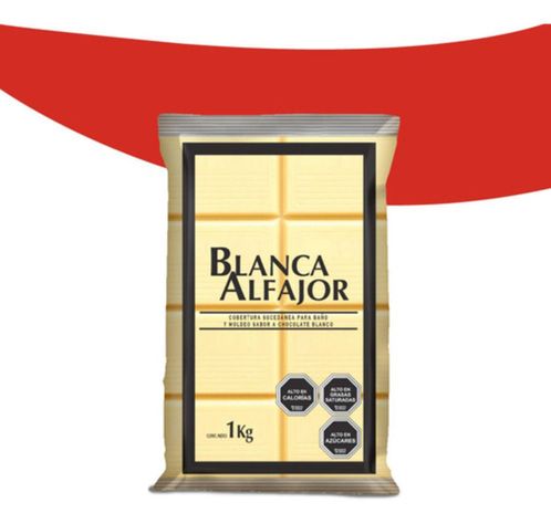 Pack 4 - Ambrosoli Cobertura Blanca Alfajor 1kg-1