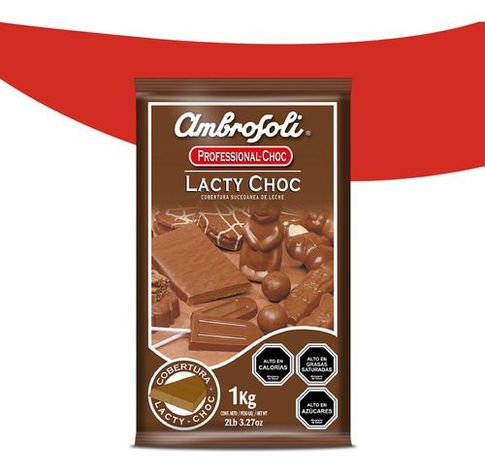 Pack 10 - Ambrosoli Cobertura Lacty Choc 1kg-1